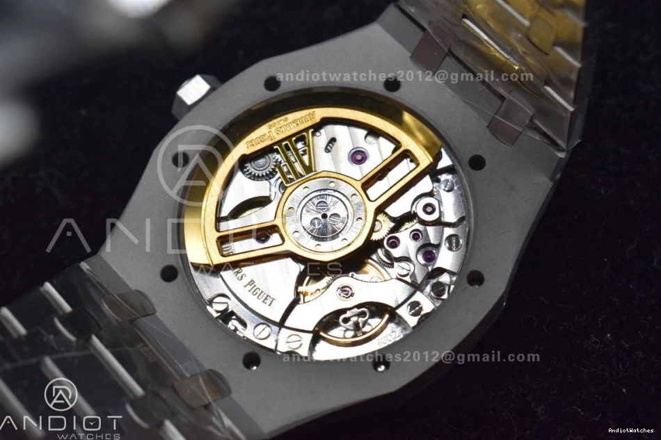 Royal on Bracelet SS Super SS Clone 15500 1:1 Oak APSF Blue Textured 41mm 445 Best Lightweight Dial A4302 Edition 1011